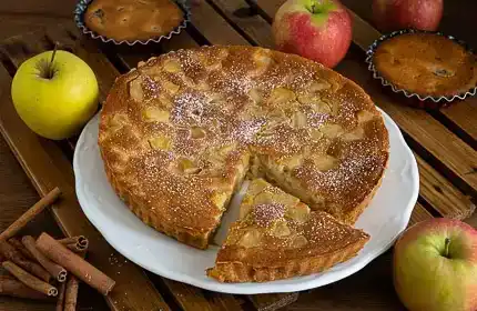 Gâteau fondant aux pommes